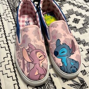 Disney Stitch Slipon Shoes Size 9